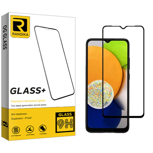 محافظ صفحه نمایش راندیکا مدل RK مناسب برای گوشی موبایل سامسونگ Galaxy A03