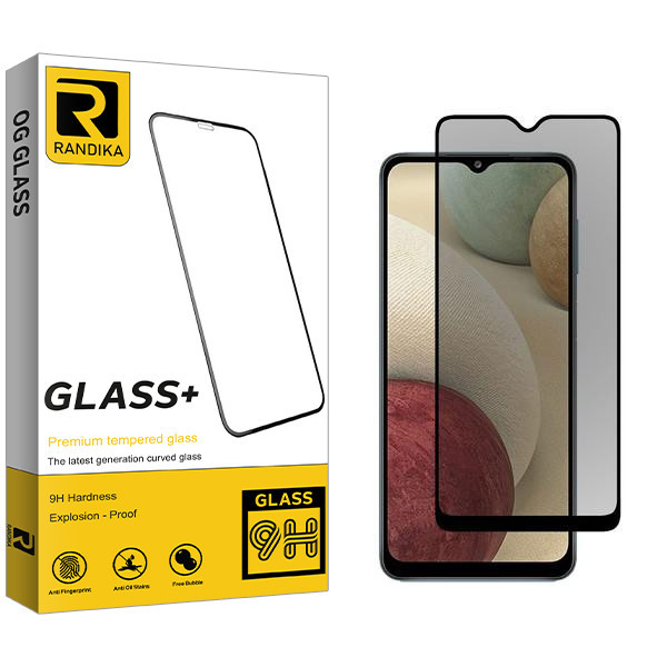 محافظ صفحه نمایش حریم شخصی راندیکا مدل RK مناسب برای گوشی موبایل سامسونگ Galaxy A12 Nacho
