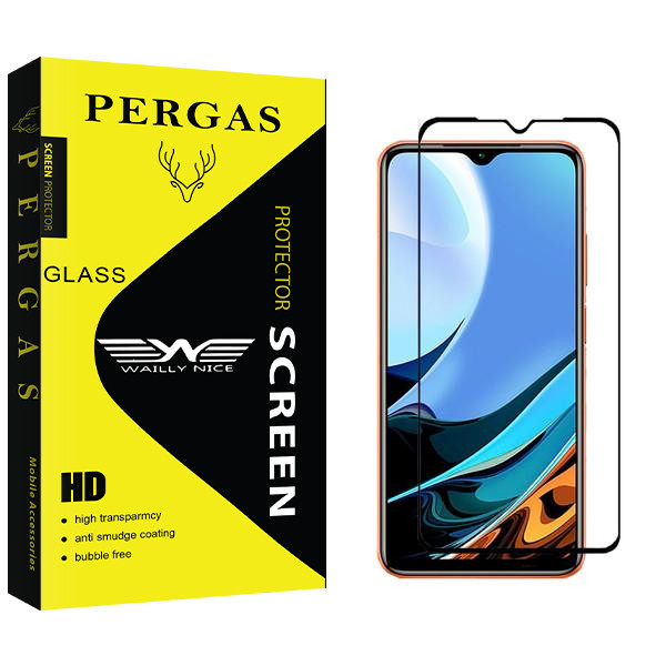 محافظ صفحه نمایش سرامیکی وایلی نایس مدل Pergas مناسب برای گوشی موبایل شیائومی Redmi 9T