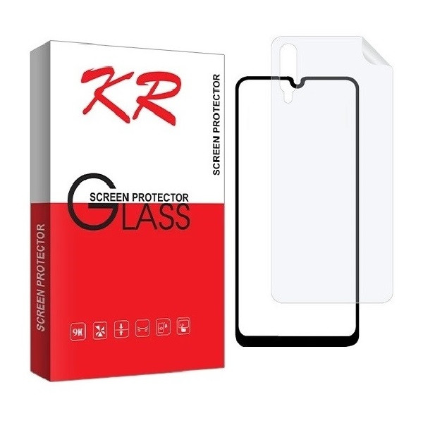 محافظ صفحه نمایش کی آر مدل  2FN مناسب برای گوشی موبایل سامسونگ Galaxy A50s به همراه محافظ پشت گوشی