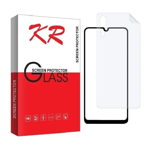 محافظ صفحه نمایش کی آر مدل 2FN مناسب برای گوشی موبایل سامسونگ Galaxy A50s به همراه محافظ پشت گوشی