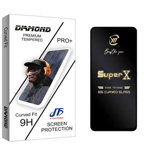 محافظ صفحه نمایش جی اف مدل Diamond SuperX مناسب برای گوشی موبایل شیائومی Poco F4 GT