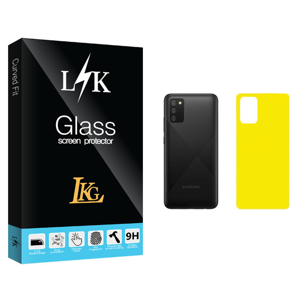 محافظ پشت گوشی ال کا جی مدل LK Glass مناسب برای گوشی موبایل سامسونگ Galaxy A02s