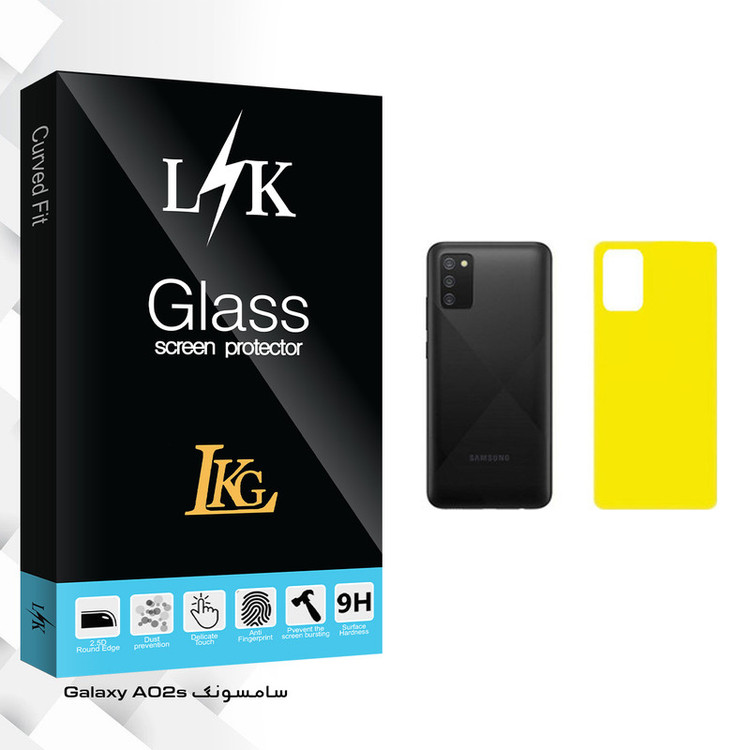 محافظ پشت گوشی ال کا جی مدل LK Glass مناسب برای گوشی موبایل سامسونگ Galaxy A02s