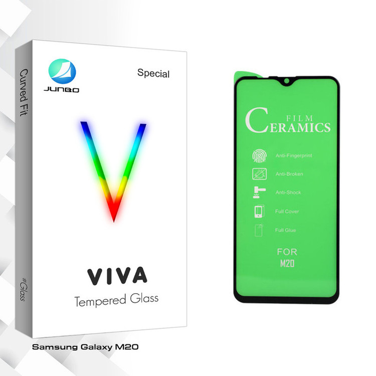 محافظ صفحه نمایش جانبو مدل Viva Glass مناسب برای گوشی موبایل سامسونگ Galaxy M20