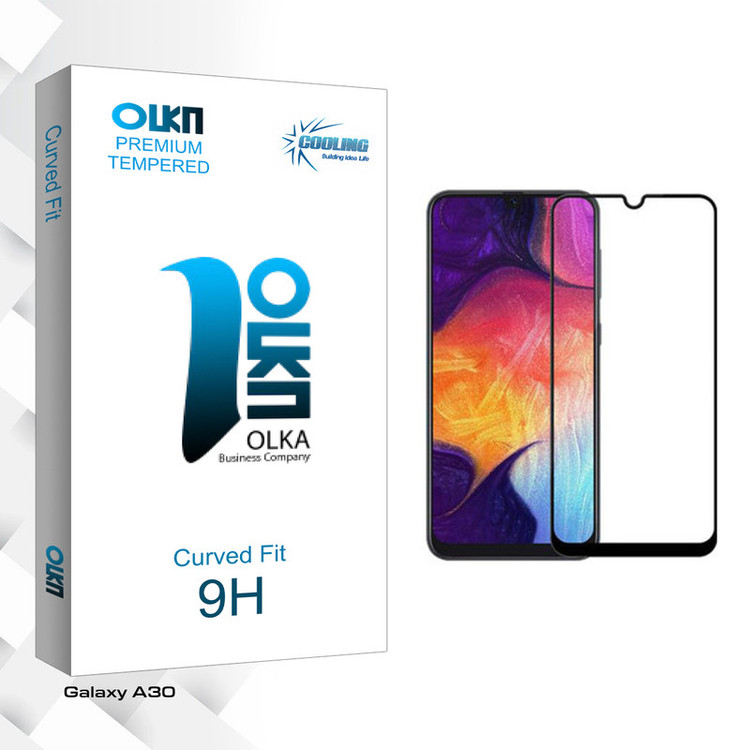 محافظ صفحه نمایش کولینگ مدل Olka glass مناسب برای گوشی موبایل سامسونگ Galaxy A30