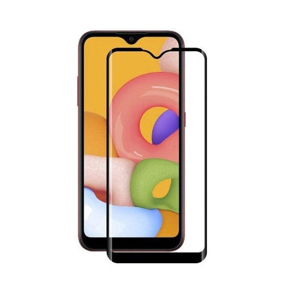 محافظ صفحه نمایش جانبو مدل FUL مناسب برای گوشی موبایل سامسونگ Galaxy A12