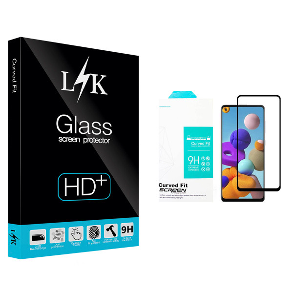 محافظ صفحه نمایش مات ال کی مدل +HD مناسب برای گوشی موبایل سامسونگ Galaxy A21