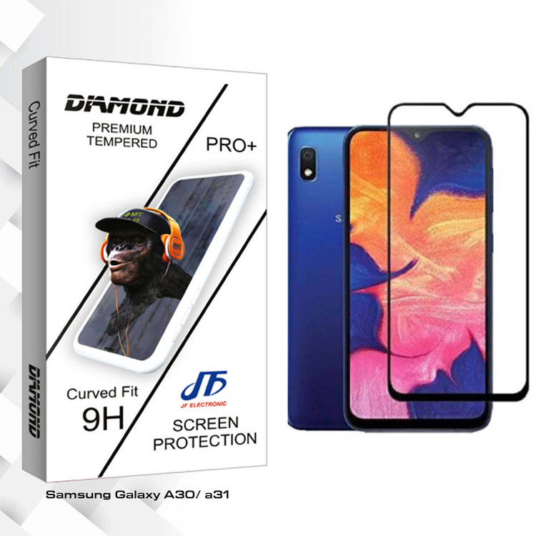 محافظ صفحه نمایش سرامیکی مات جی اف مدل Diamond glass مناسب برای گوشی موبایل سامسونگ Galaxy A30/ a31