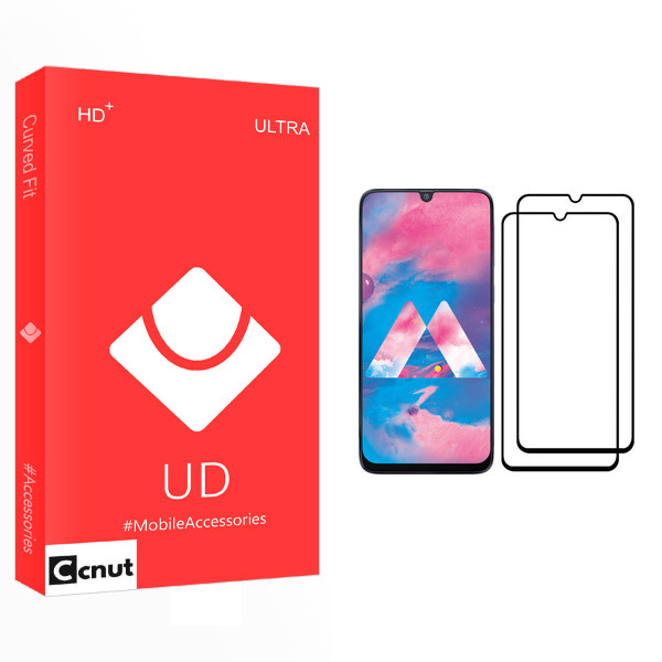 محافظ صفحه نمایش کوکونات مدل UD Glass مناسب برای گوشی موبایل سامسونگ Galaxy M30 بسته دو عددی