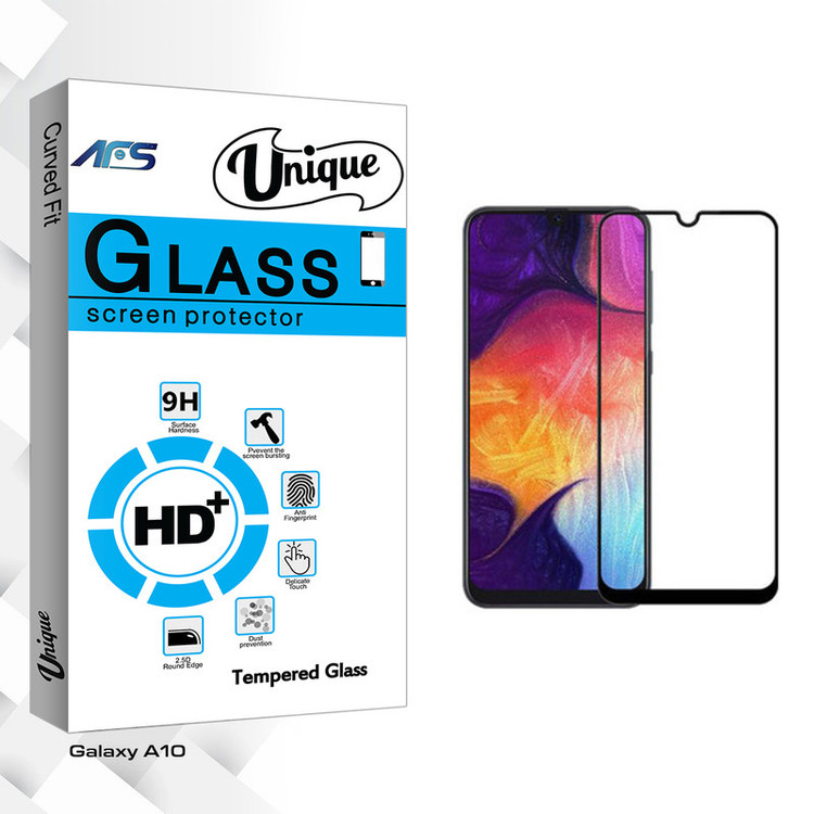 محافظ صفحه نمایش ای اف اس مدل Unique Glass مناسب برای گوشی موبایل سامسونگ Galaxy A10