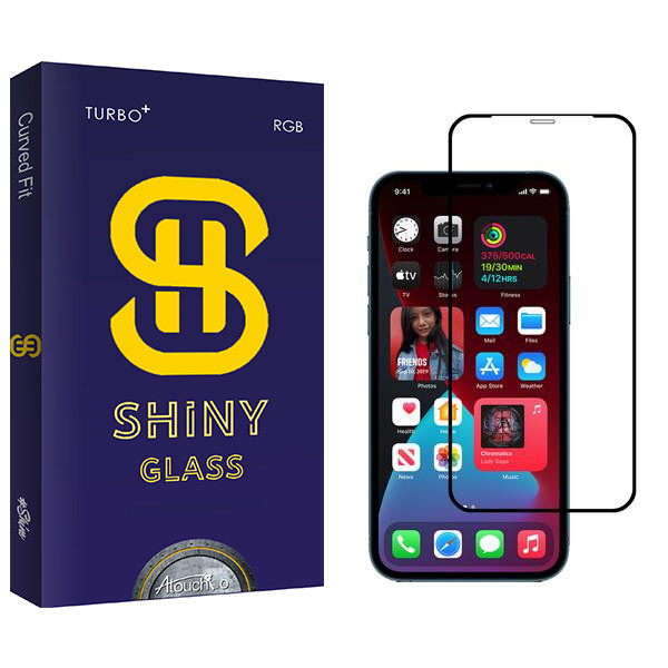 محافظ صفحه نمایش سرامیکی آتوچبو مدل Shiny مناسب برای گوشی موبایل اپل iPhone 12 Pro Max