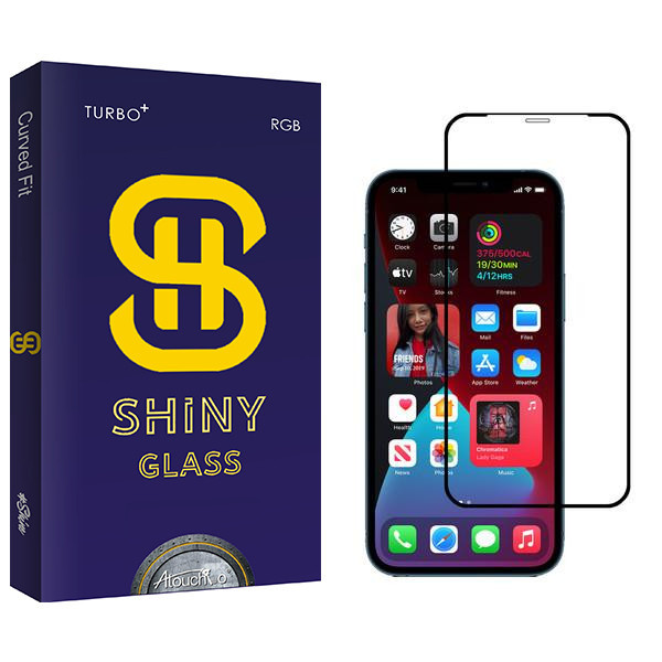 محافظ صفحه نمایش سرامیکی آتوچبو مدل Shiny مناسب برای گوشی موبایل اپل iPhone 12 Pro Max