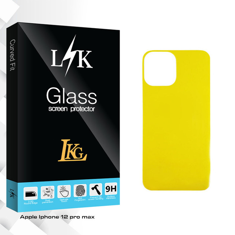 محافظ پشت نانو ال کا جی مدل LK Glass مناسب برای گوشی موبایل اپل Iphone 12 pro max