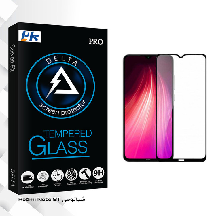 محافظ صفحه نمایش پی کی مدل Delta مناسب برای گوشی موبایل شیائومی Redmi Note 8T