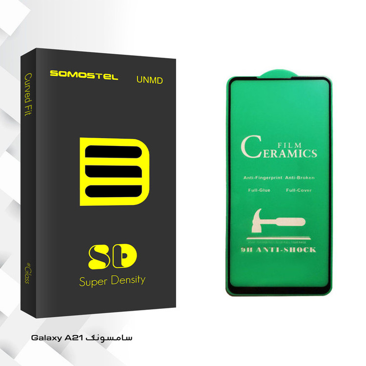 محافظ صفحه نمایش سرامیکی سوماستل مدل SD Glass مناسب برای گوشی موبایل سامسونگ Galaxy A21