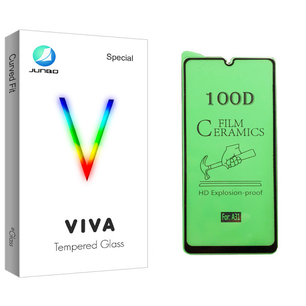 محافظ صفحه نمایش سرامیکی جانبو مدل Viva Glass مناسب برای گوشی موبایل سامسونگ Galaxy A31