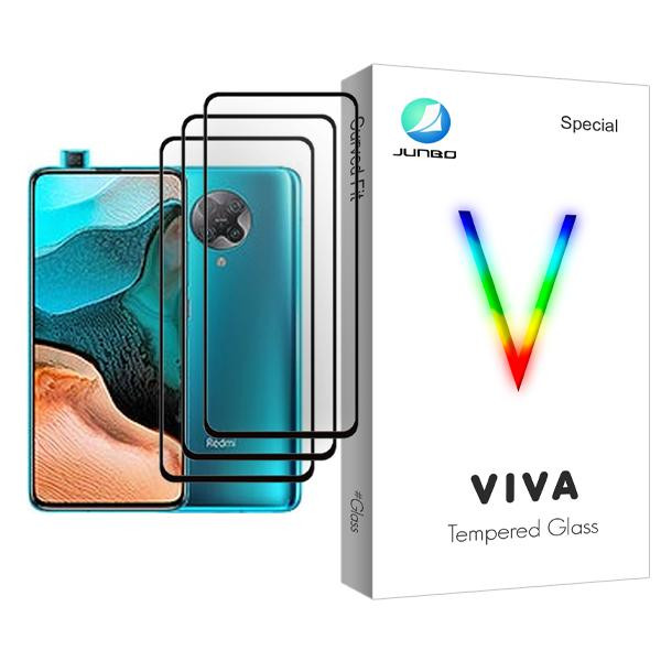 محافظ صفحه نمایش جانبو مدل Viva Glass MIX003 مناسب برای گوشی موبایل شیائومی Redmi K30 Pro بسته سه عددی