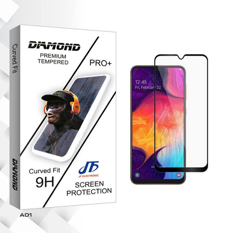 محافظ صفحه نمایش جی اف مدل Diamond glass مناسب برای گوشی موبایل سامسونگ Galaxy A01