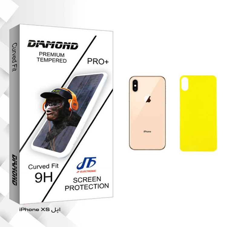 محافظ پشت گوشی جی اف مدل Diamond glass مناسب برای گوشی موبایل اپل iPhone XS