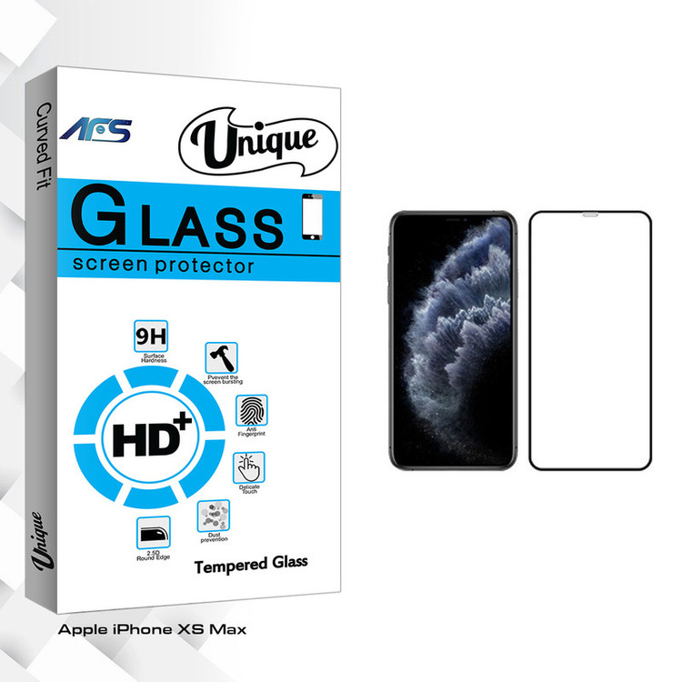 محافظ صفحه نمایش مات ای اف اس مدل Unique Glass مناسب برای گوشی موبایل اپل iPhone XS Max