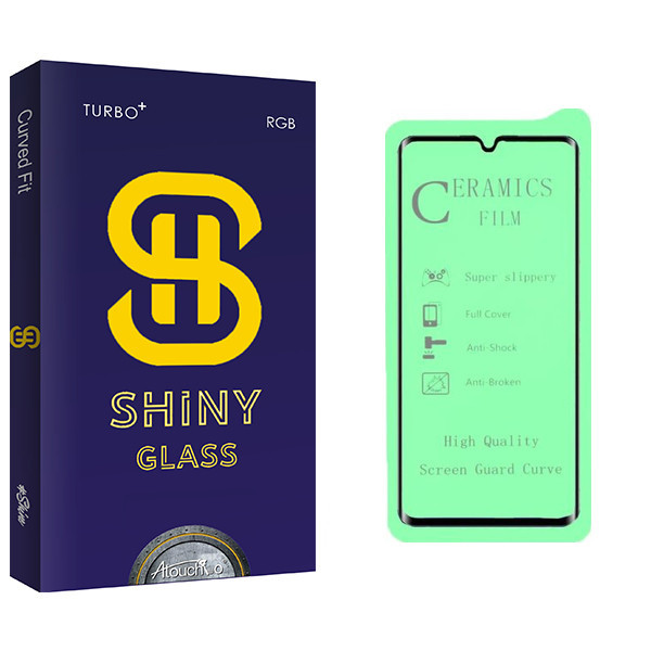 محافظ صفحه نمایش سرامیکی آتوچبو مدل Shiny Glass مناسب برای گوشی موبایل سامسونگ Galaxy A50s
