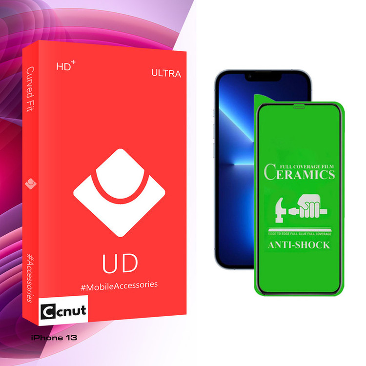 محافظ صفحه نمایش سرامیکی کوکونات مدل UD PRO مناسب برای گوشی موبایل اپل iPhone 13
