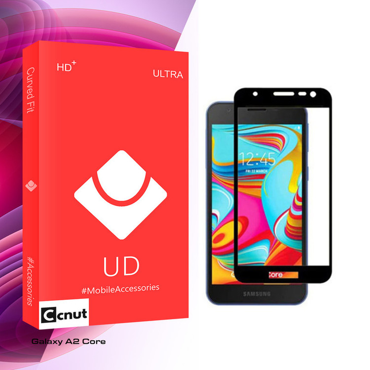 محافظ صفحه نمایش شیشه ای کوکونات مدل UD Glass مناسب برای گوشی موبایل سامسونگ Galaxy A2 Core