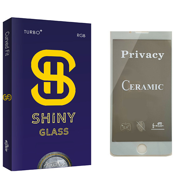 محافظ صفحه نمایش سرامیکی آتوچبو مدل Shiny Glass مناسب برای گوشی موبایل اپل iPhone 7 Plus