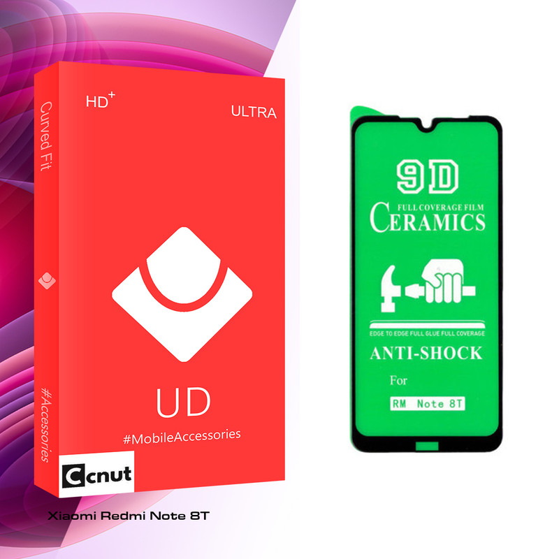 محافظ صفحه نمایش سرامیکی کوکونات مدل UD Glass مناسب برای گوشی موبایل شیائومی Redmi Note 8T