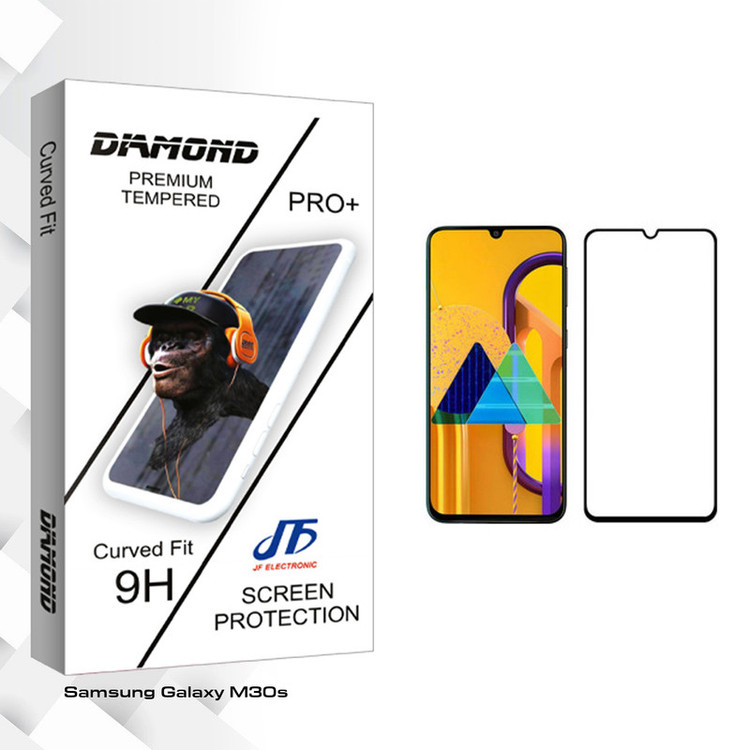 محافظ صفحه نمایش جی اف مدل Diamond glass مناسب برای گوشی موبایل سامسونگ Galaxy M30s