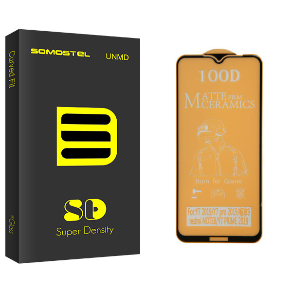 محافظ صفحه نمایش مات سوماستل مدل Sd Glass مناسب برای گوشی موبایل شیائومی Redmi Note 8