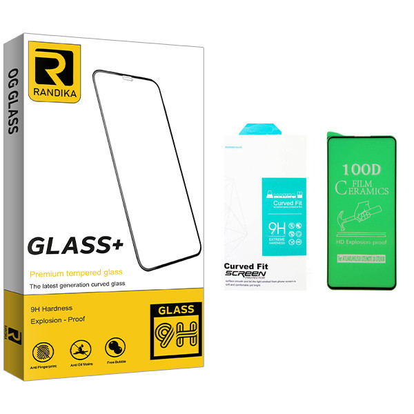محافظ صفحه نمایش سرامیکی راندیکا مدل GLD مناسب برای گوشی موبایل Redmi Note 9 Pro / Redmi 9S