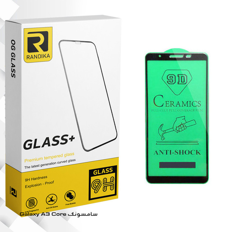 محافظ صفحه نمایش سرامیکی راندیکا مدل GLD مناسب برای گوشی موبایل سامسونگ Galaxy A3 Core