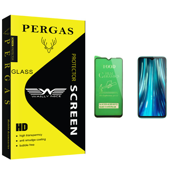 محافظ صفحه نمایش سرامیکی وایلی نایس مدل Pergas Glass مناسب برای گوشی موبایل شیائومی Redmi Note 8 Pro
