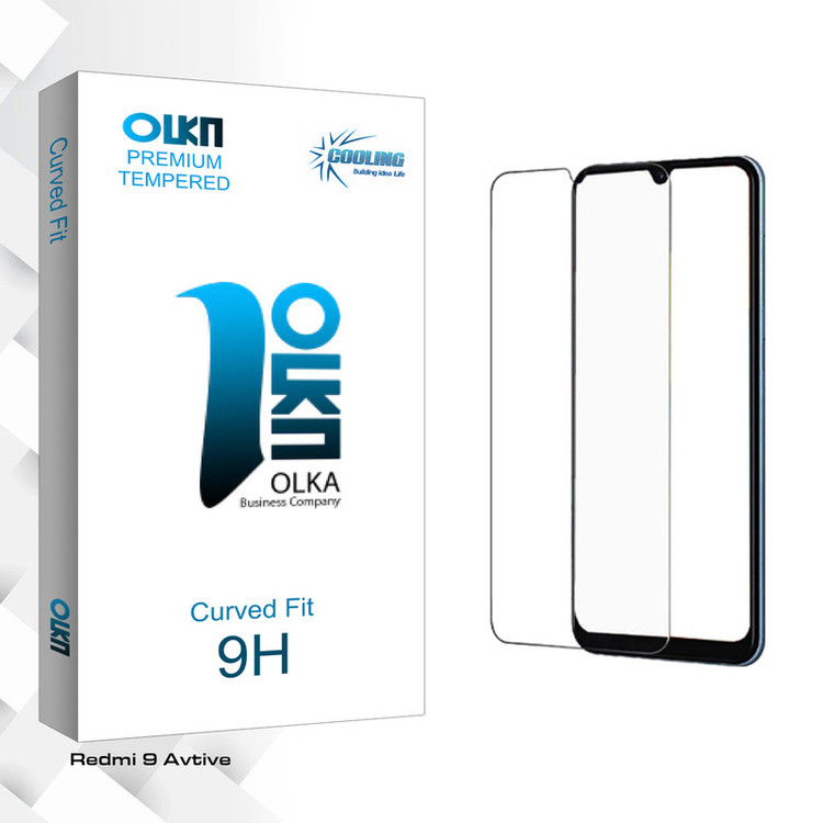 محافظ صفحه نمایش شیشه ای کولینگ مدل Olka Glass مناسب برای گوشی موبایل شیائومی Redmi 9 Avtive