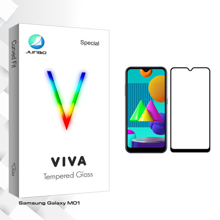 محافظ صفحه نمایش جانبو مدل Viva Glass مناسب برای گوشی موبایل سامسونگ Galaxy M01