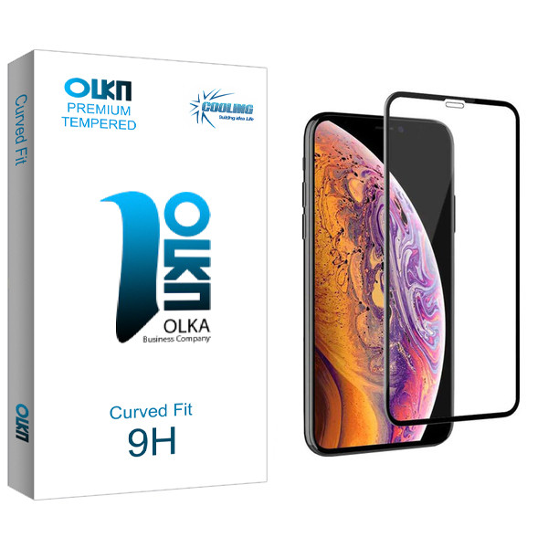 محافظ صفحه نمایش کولینگ مدل Olka glass مناسب برای گوشی موبایل اپل Iphone XS MAX