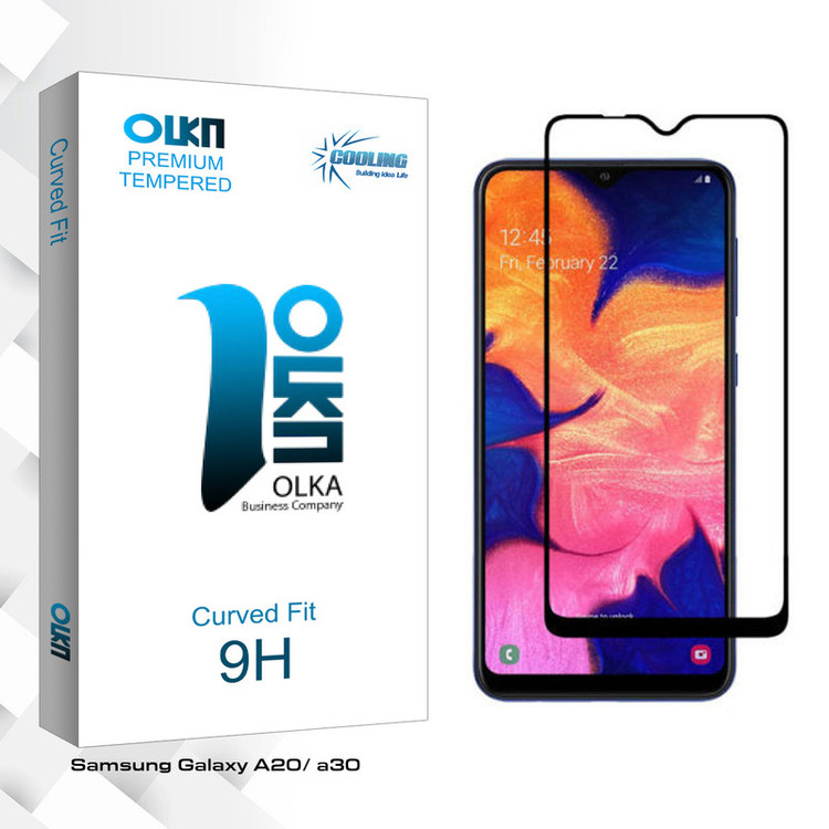 محافظ صفحه نمایش مات کولینگ مدل Olka glass مناسب برای گوشی موبایل سامسونگ Galaxy A20/ a30