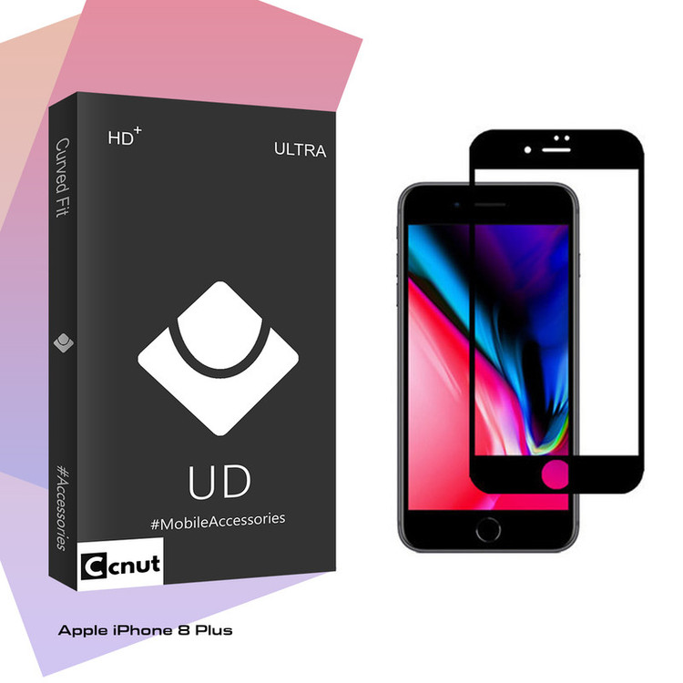 محافظ صفحه نمایش کوکونات مدل UD Black مناسب برای گوشی موبایل اپل iPhone 8 Plus