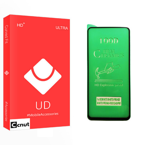 محافظ صفحه نمایش سرامیکی کوکونات مدل UD Glass مناسب برای گوشی موبایل شیائومی Redmi Note 9 Pro Max