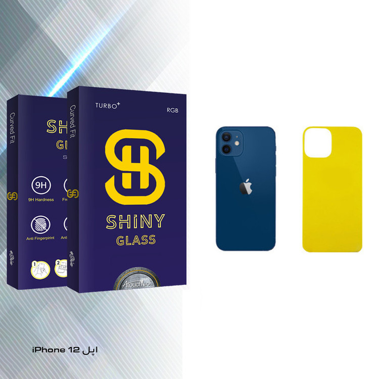 محافظ پشت گوشی آتوچبو مدل Shiny Glass مناسب برای گوشی موبایل اپل iPhone 12