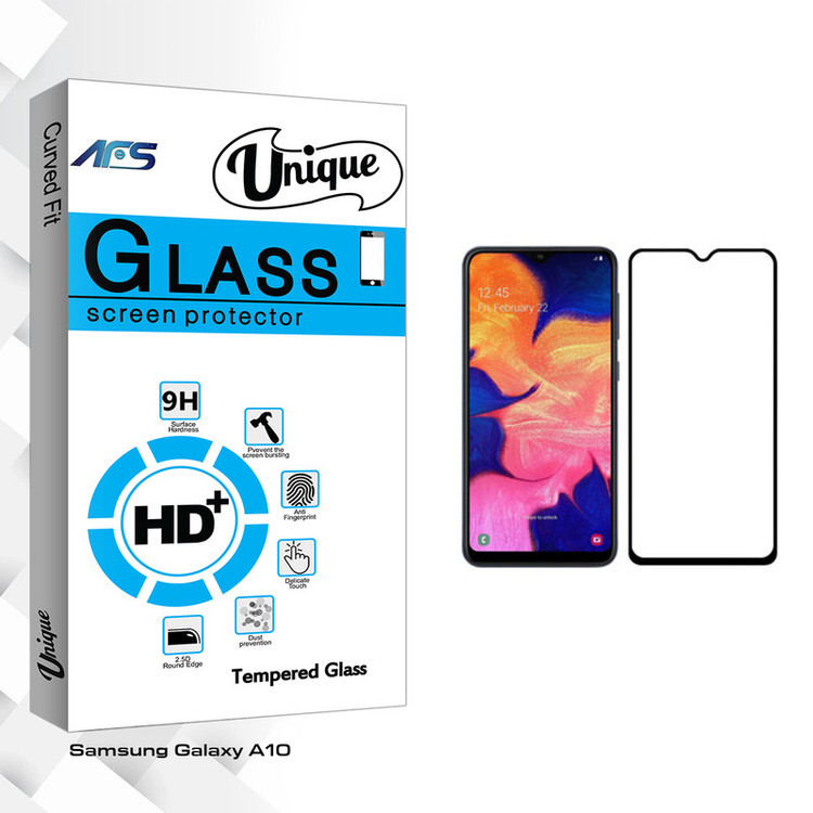 محافظ صفحه نمایش ای اف اس مدل Unique Glass مناسب برای گوشی موبایل سامسونگ Galaxy A10