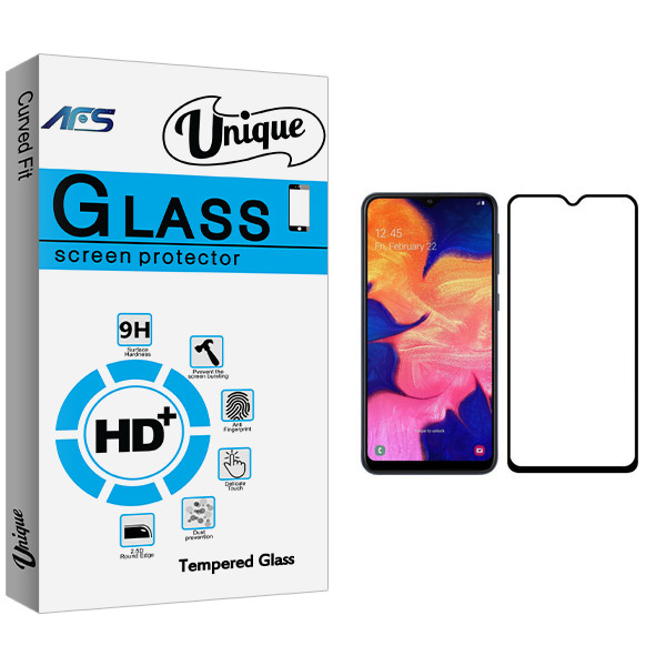 محافظ صفحه نمایش ای اف اس مدل Unique Glass مناسب برای گوشی موبایل سامسونگ Galaxy A10