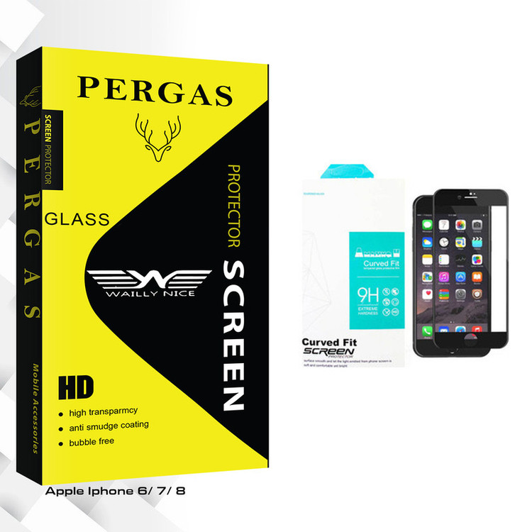 محافظ صفحه نمایش مات وایلی نایس مدل Pergas Glass مناسب برای گوشی موبایل اپل Iphone 6/ 7 / 8