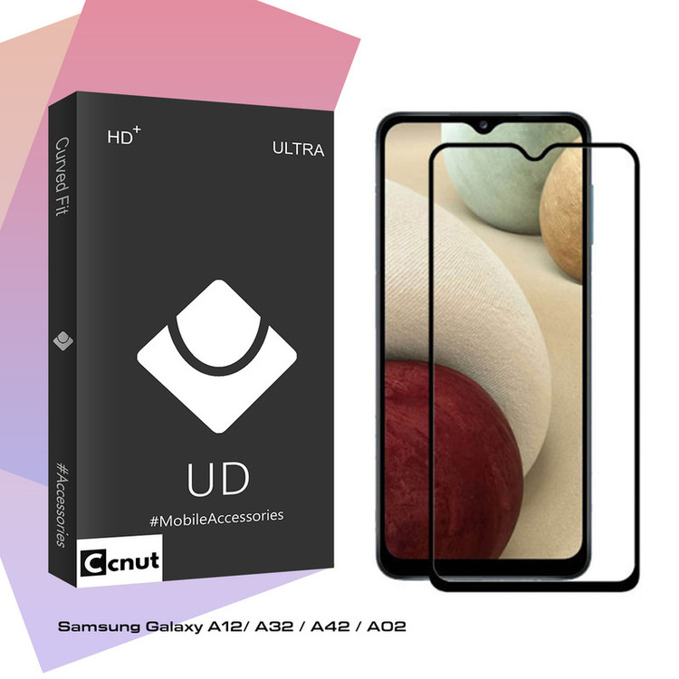 محافظ صفحه نمایش سرامیکی مات کوکونات مدل UD Black مناسب برای گوشی موبایل سامسونگ Galaxy A12/ A32 / A42/ A02
