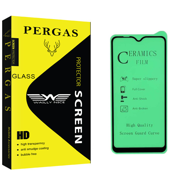 محافظ صفحه نمایش وایلی نایس مدل Pergas Glass مناسب برای گوشی موبایل سامسونگ Galaxy A20