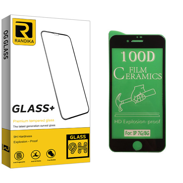 محافظ صفحه نمایش سرامیکی راندیکا مدل GLD مناسب برای گوشی موبایل اپل iPhone 8
