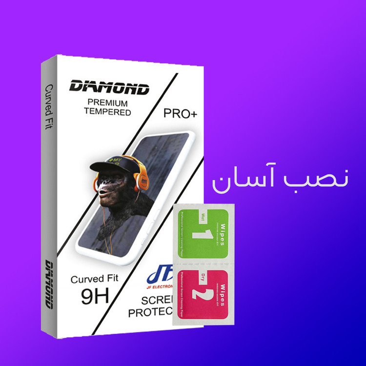محافظ صفحه نمایش جی اف مدل Diamond glass مناسب برای گوشی موبایل سامسونگ Galaxy A50s