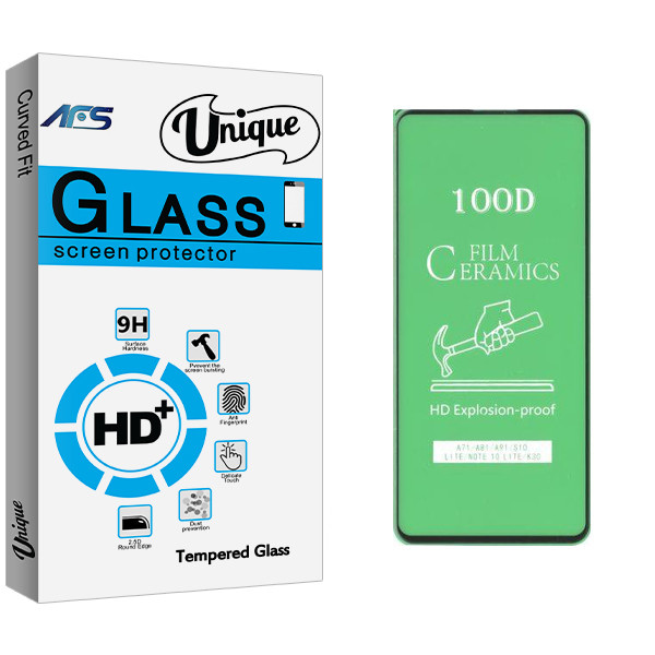 محافظ صفحه نمایش سرامیکی ای اف اس مدل Unique Glass مناسب برای گوشی موبایل سامسونگGalaxy A71
